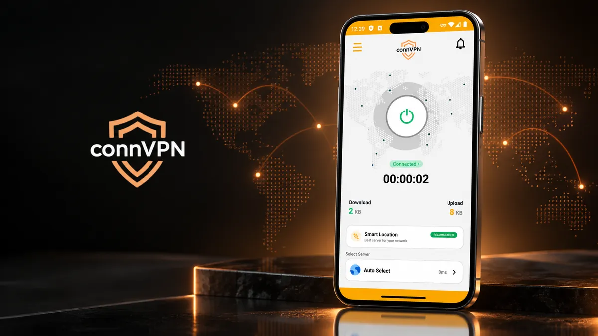 XCONN VPN app running on iPhone & iPad